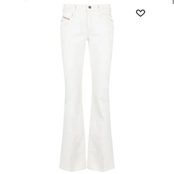 Diesel 1969 D-Ebbey Bootcut Jeans – White NWT - Picture 1 of 6